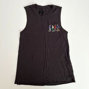 Stranger Things Embroidered Tank‎ Top, Stranger Things Characters Sleeveless O4
